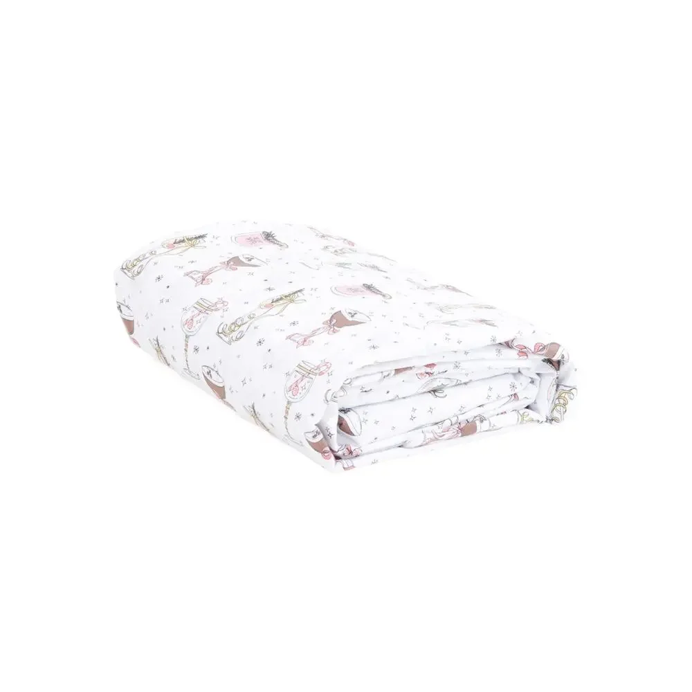 LONDON KAYE Deck The Cocktails Sheet Set 4pc‎ Set - Size Full